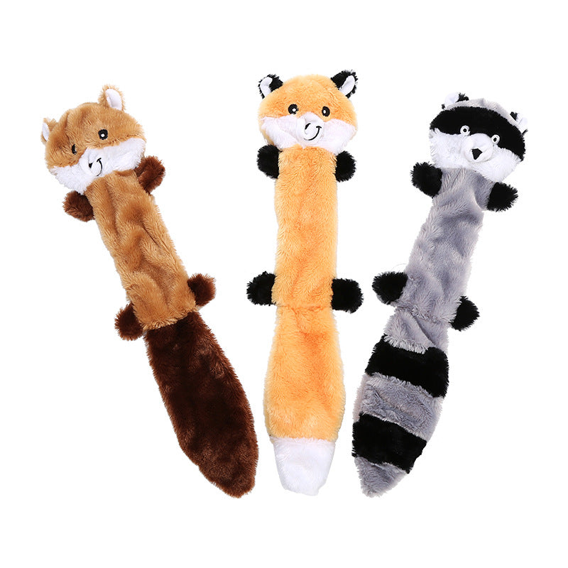 Bite-Resistant Plush Squeaky Dog Toy – Durable Soft Chew Toy for Dogs