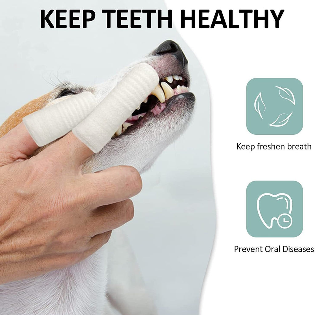 Pet Finger Toothbrush for Dogs & Cats – Oral Care Tool for Fresh Breath & Gum Health | Pack of 2