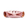 Foldable Cat Tunnel & Bed – Detachable Cat Play Tube, Villa & Hideaway