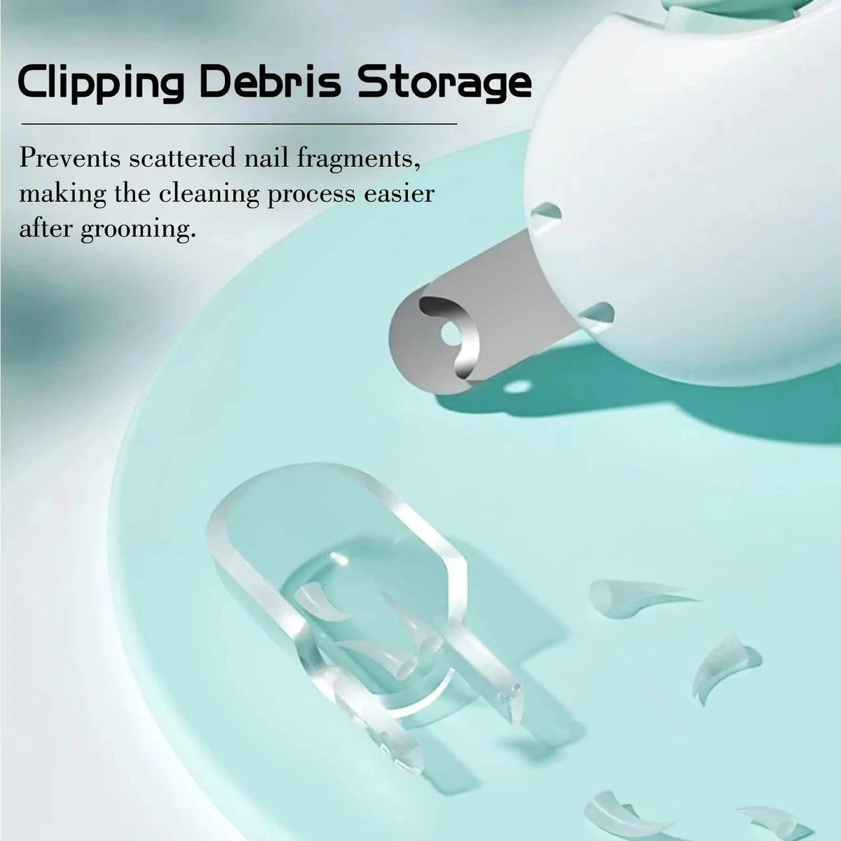 Adjustable Cat Nail Clipper – Anti-Splash Professional Grooming Tool with Nail File