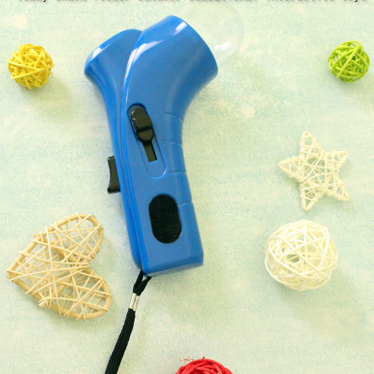 Pet Treat Launcher Toy – Interactive Food Throwing Toy for Dogs | Blue & Red