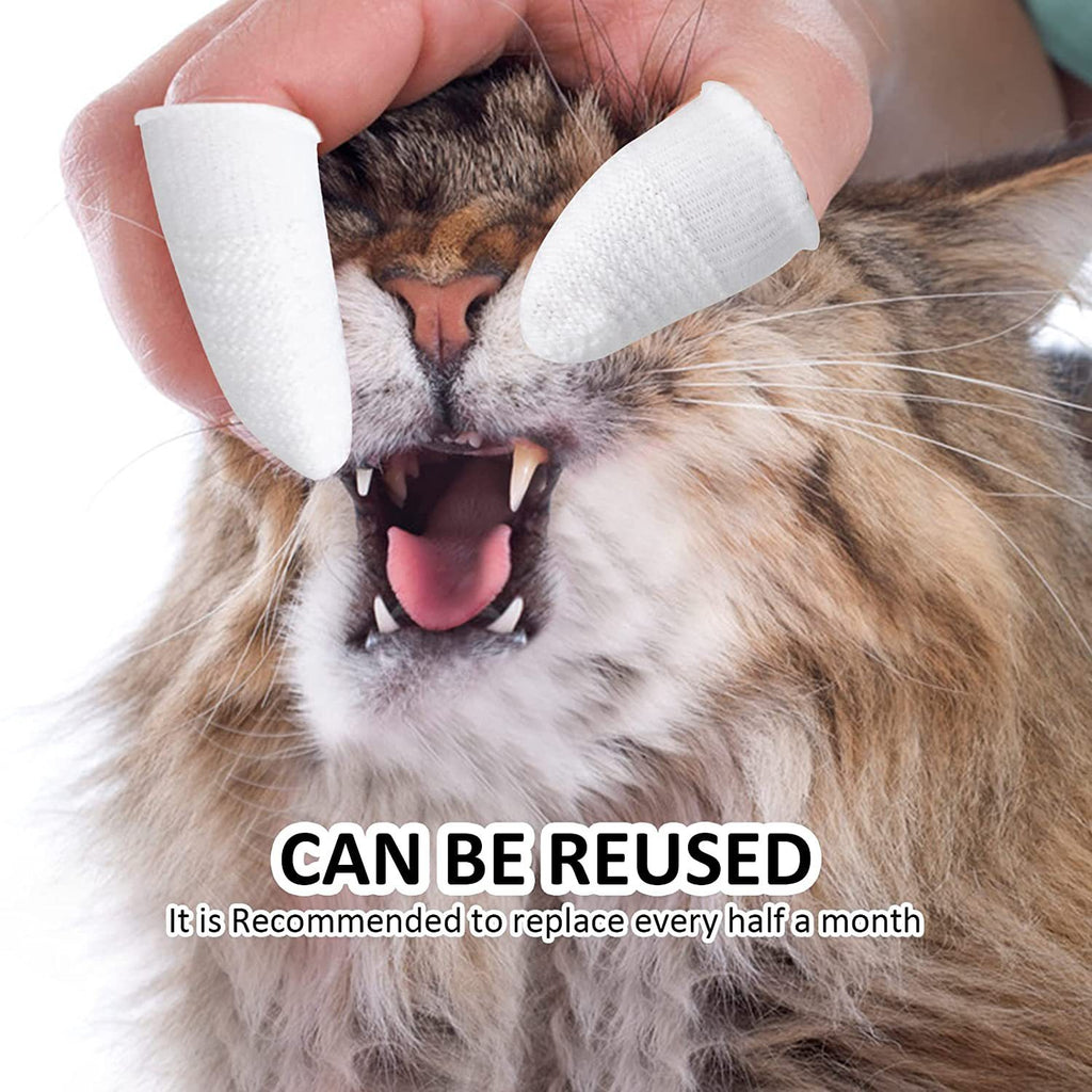 Pet Finger Toothbrush for Dogs & Cats – Oral Care Tool for Fresh Breath & Gum Health | Pack of 2
