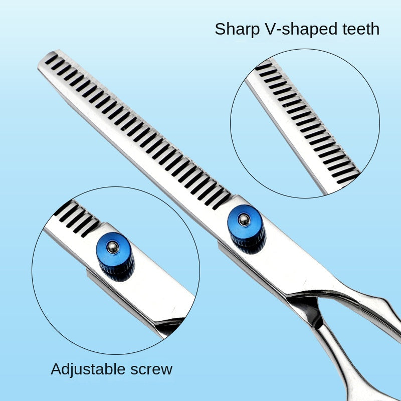 Stainless Steel Dog Grooming Scissors – Professional Pet Beauty Scissors for Dogs