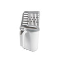 Integrated Cat Litter Shovel with Stand – Self-Standing PP Scoop for Easy Litter Box Cleaning