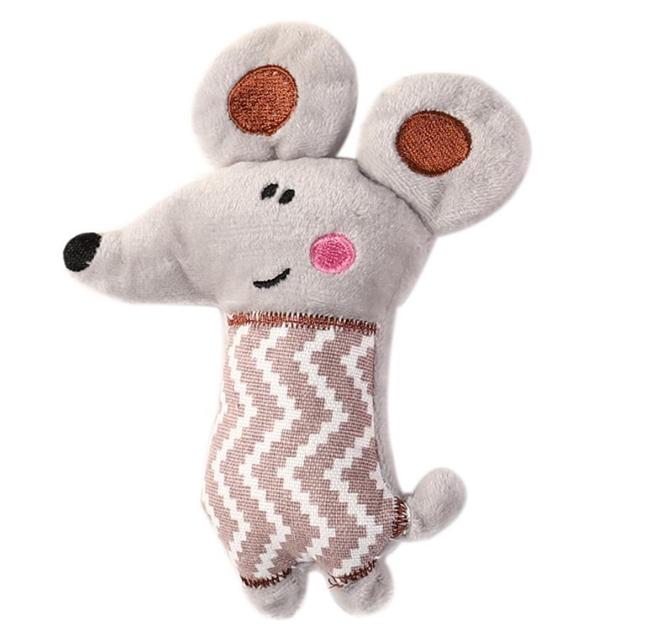 Cartoon Catnip Plush Toy for Cats – Watermelon, Mouse, Avocado & More