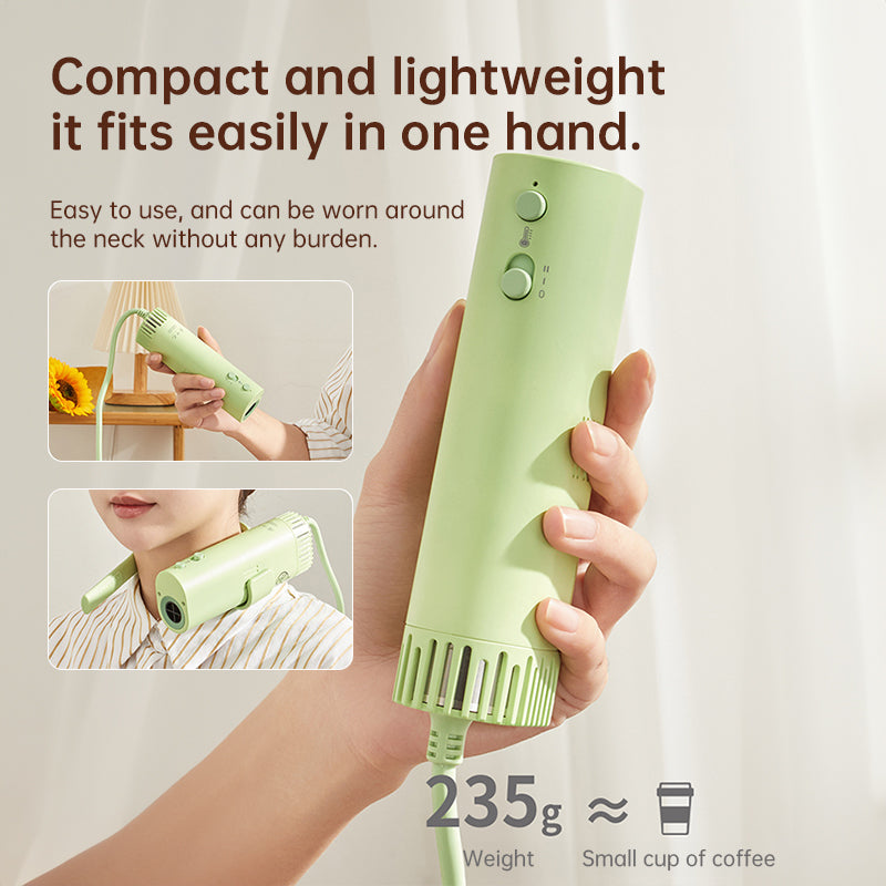 High-Speed Quiet Pet Hair Dryer – 1400W Fast Drying Dog Grooming Dryer with Neck Stand | 220V