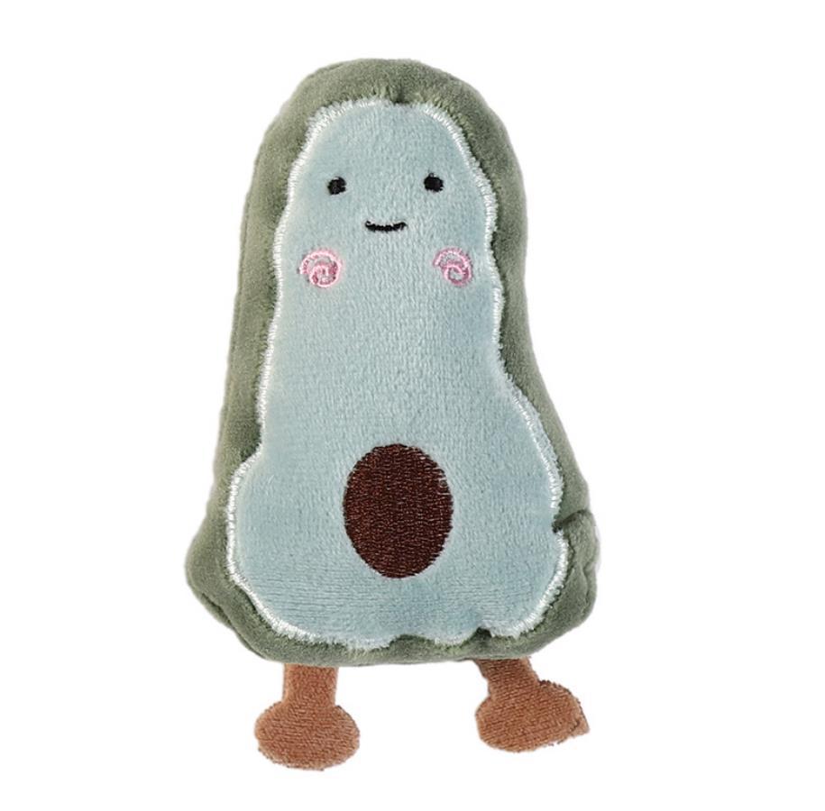 Cartoon Catnip Plush Toy for Cats – Watermelon, Mouse, Avocado & More