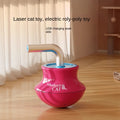 Electric Cat Teasing Tumbler – Auto-Rocking Gyroscope Wand Toy for Cats