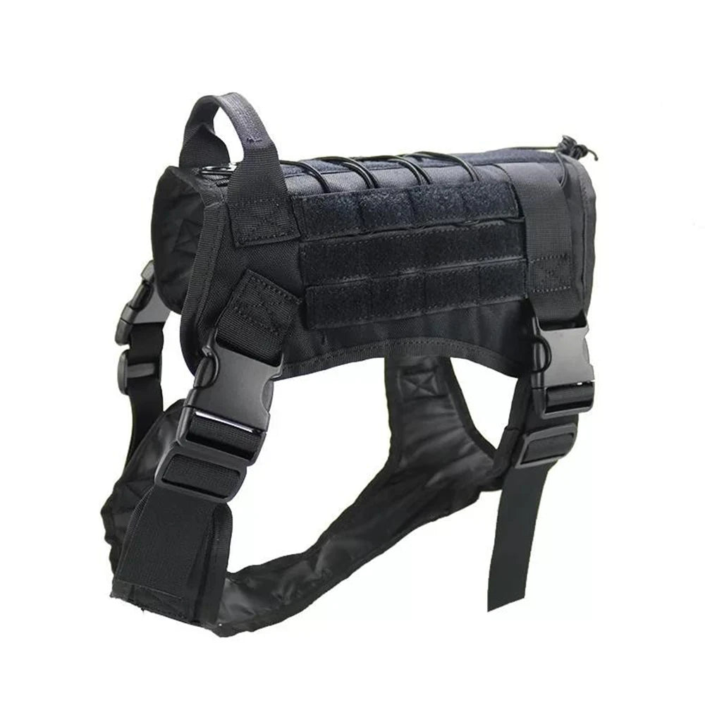 Tactical Dog Vest – Breathable Military Harness for Dogs | M, L, XL