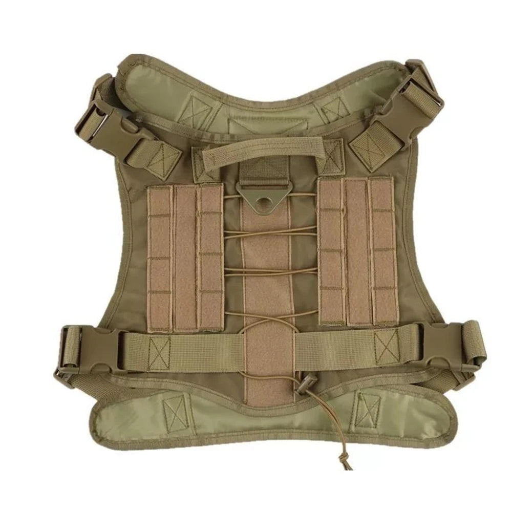 Tactical Dog Vest – Breathable Military Harness for Dogs | M, L, XL