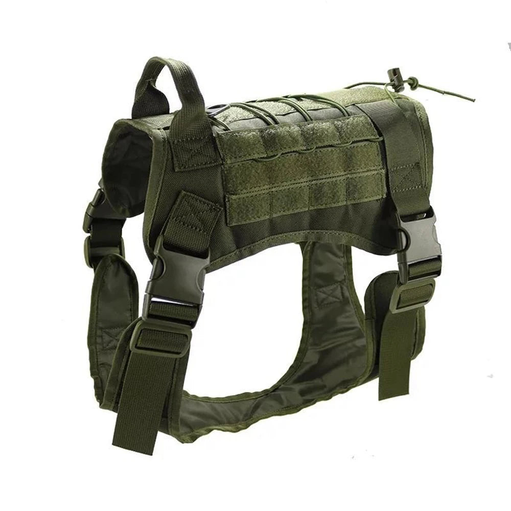 Tactical Dog Vest – Breathable Military Harness for Dogs | M, L, XL